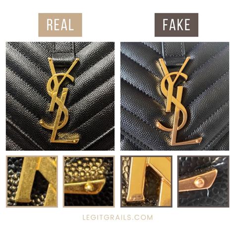 fake saint laurent vs real shoes|saint laurent purse counterfeit.